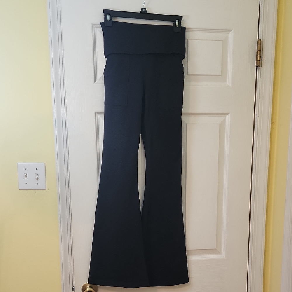 Aerie Black Flare Pants Boot Cut Style